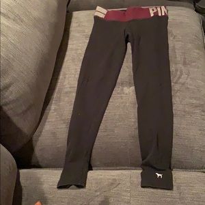 Pink Yoga Skinny leggings